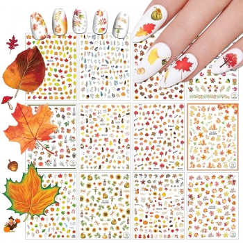XL Sticker Herbst 12er Set